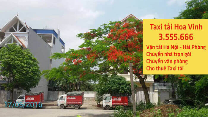 Các hãng taxi tải Hải Phòng uy tín
