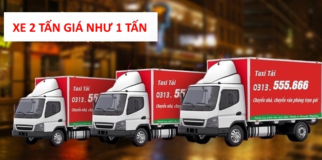 Taxi tải Hoa Vinh khuyến mãi mới đặc biệt