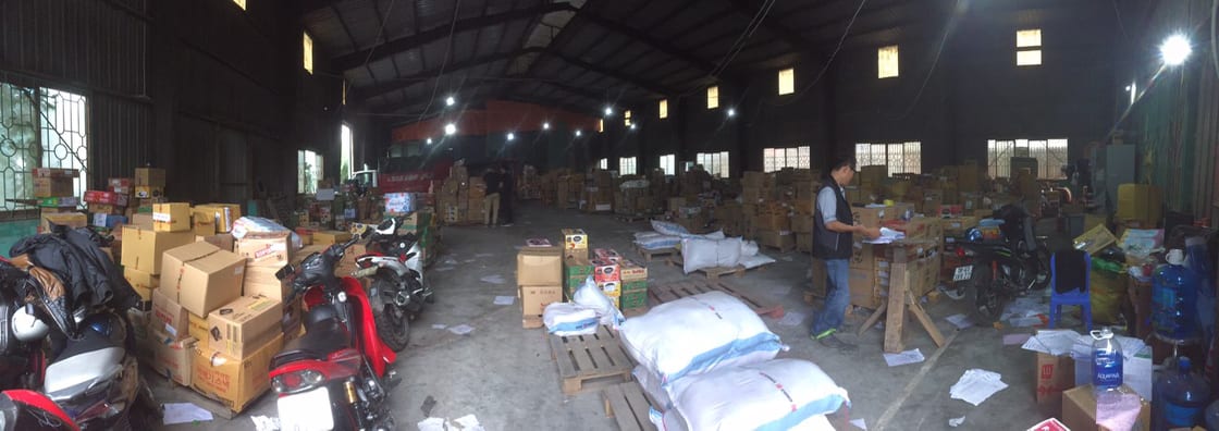 Dịch vụ Kho trung chuyển, kho CFS Hoa Vinh